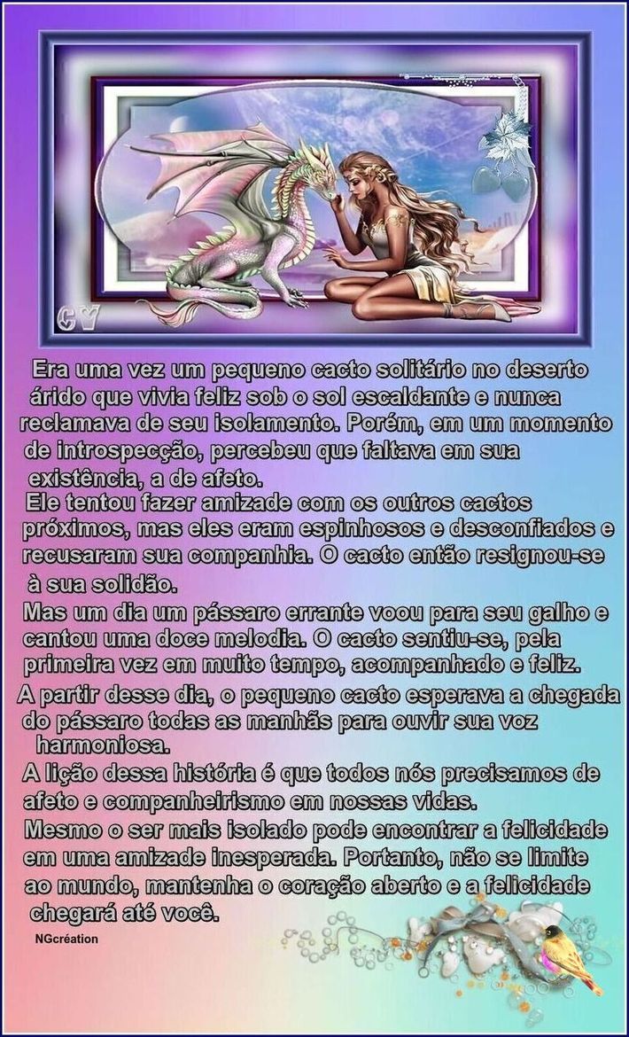 Era uma vez um pequeno cato solitário