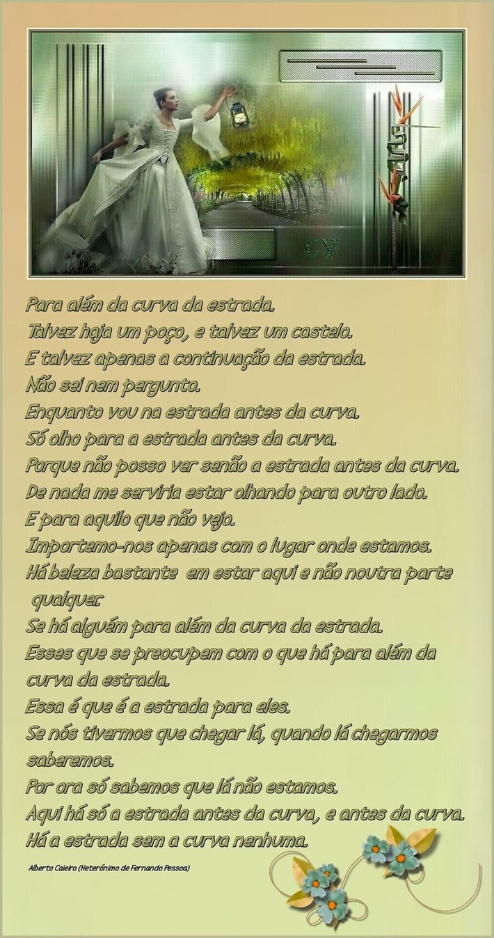 Para além da curva da estrada