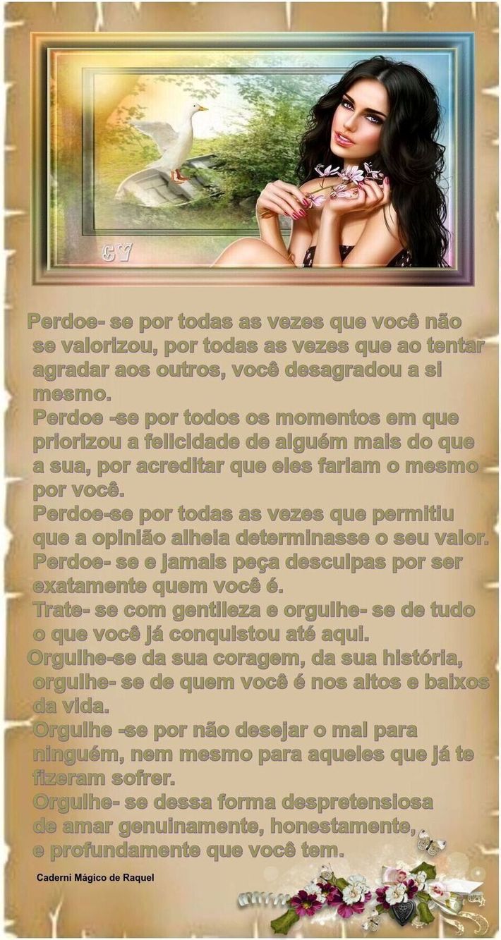 Perdoe-se por todas as vezes que você não se valorizou