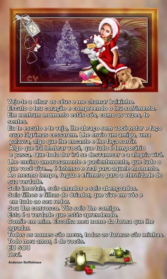 Vejo-te a olhar os céus e me chamar baixinho